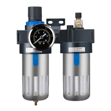 Imagem de BFC2000 BFC3000 BFC4000 dois filtros de ar válvula reguladora de pressão pneumática BFC2000 BFC3000 BFC4000 filtro de óleo e água (BFC4000 plástico)