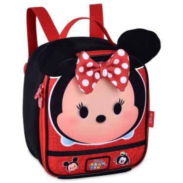 Imagem de Lancheira Termica Infantil Escola Creche Passeio Disney Tsum Tsum Minn