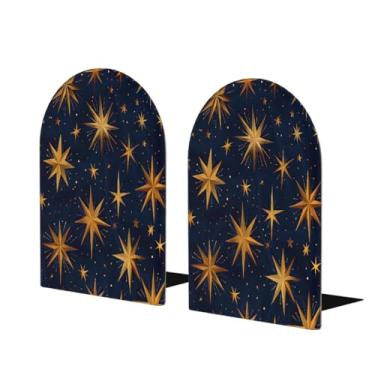 Imagem de Planeta Galáxia Engraçado Grandes Suportes de Livros de Madeira Decorativos Antiderrapantes Resistentes Terminais de Livros para Escritório Escritório em Casa Biblioteca Escolar Decoração Divisórias