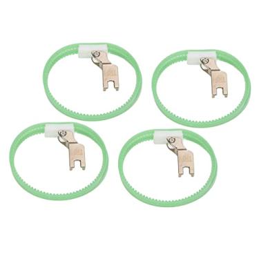 Imagem de Acouto 4 PCS T350 Calcador Duplo e Calcador de Plástico Leve Máquinas de Costura Industriais, Tecidos Finos Perfeitos, Borracha, Sintéticos e Muito Mais