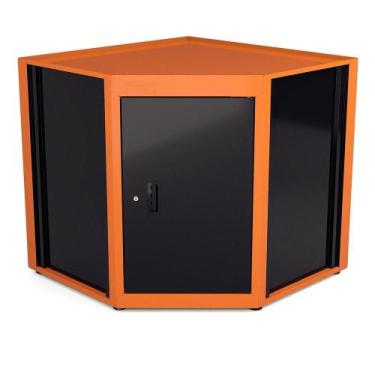 Imagem de Bancada De Canto Com 1 Porta Tramontina Pro Laranja Tramontina