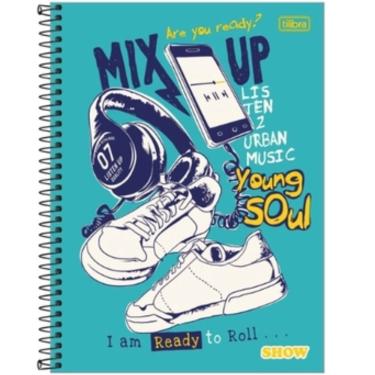 Imagem de Caderno Espiral Capa Dura Universitário Show Masculino 160f 10 Matérias Tilibra Estampa 7