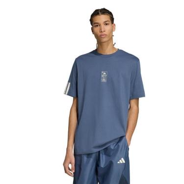 Imagem de Camiseta Adidas Estampada Folgada Stadium Ticket Masculina-Masculino