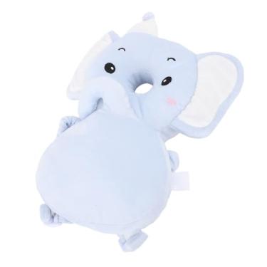 Imagem de aqxreight Mochila de Cabeça de Andador de bebê Almofada de Cabeça de bebê Ajustável Almofada de de Criança Portátil para Caminhar e Prevenção de Colisões Elefante Pequeno Verde e de Prevenção Macia (Elefante Pequeno Azul)