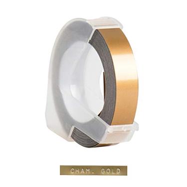 Imagem de Refil de Fita Etiqueta com Embossing Plástico 3D para Gravador Etiquetas 12965 1610 0 35 Polegada 9 8 Pés 1 Rolo