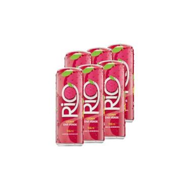 Imagem de Chá Verde Rio Lichia 355 ml - 6 Unidades
