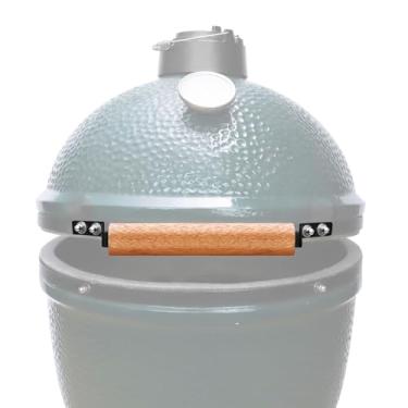 Imagem de FIRELOOP Conjunto de cabo de madeira de 23 cm de substituição para ovo verde grande e grande, conjunto de blocos de madeira para G acessórios de ovo verde grande com 4 parafusos estendidos