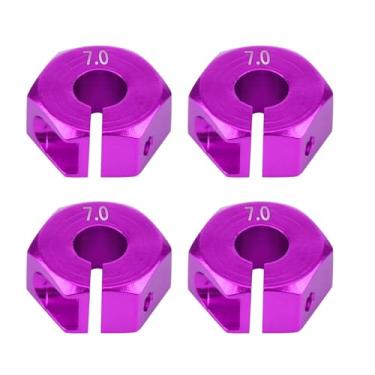 Imagem de Generic Adaptador de Cubo Sextavado de Roda de Liga de Alumínio Sólido de 12 Mm para Carro RC de Escala HSP 1/10, Sem Roda Presa, Acessório de Atualização para Carro Modelo RC, para Todos Os (#2)