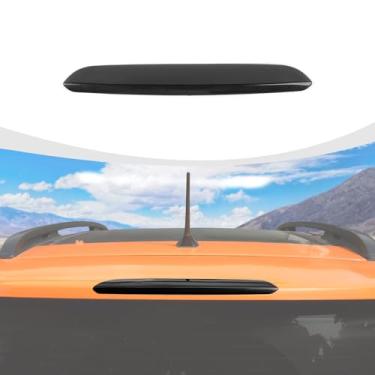 Imagem de RAZPOY Acabamento da tampa da luz de freio Smoked 3rd Third compatível com acessórios Jeep Renegade 2016-2024