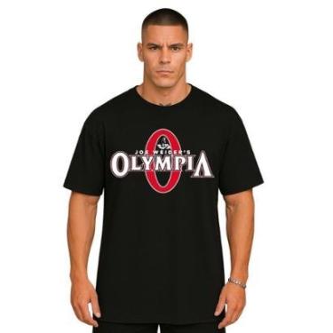 Imagem de Camiseta Oversized Mr Olympia Streetwear Algodão Estilo Urbano Academia Treino-Masculino