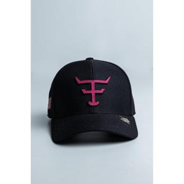 Imagem de Bone Texas Farm - New Texas - Tf987 - Preto/ Rosa Pink Único-Unissex