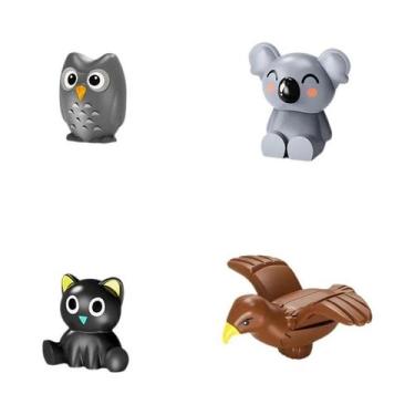 Imagem de Conjunto De Blocos De Montar De Animais Marinhos Grandes Compatível Co