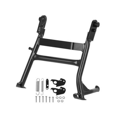 Imagem de Suporte central para suporte central Worldmotop KLR650, suporte preto para o pé para Kawasaki KLR650 2008-2018 (preto)