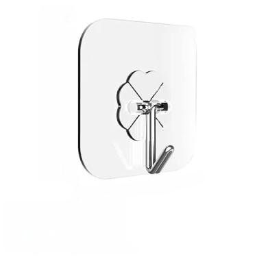 Imagem de Gancho De Parede Adesivo Sem Furos(10 Unidades)