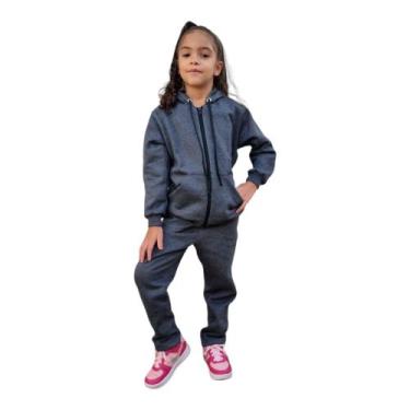 Imagem de Conjunto Moletom infantil Inverno - Dinéia Cintra, Cinza grafit, 02