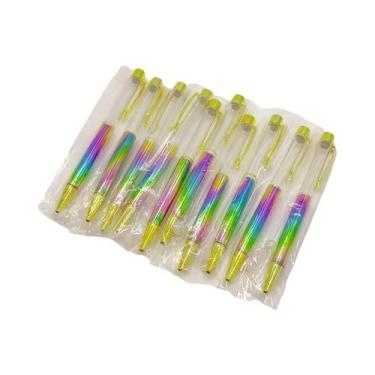 Imagem de Pacote Com 10 Canetas Esferográficas Vazias Para DIY, Areia Movediça, 