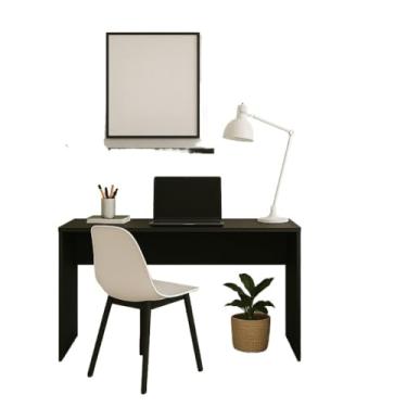 Imagem de Mesa para Computador Multiuso para Quarto, Sala e Escritório, Escrivaninha Compacta para Home Office(PRETO)