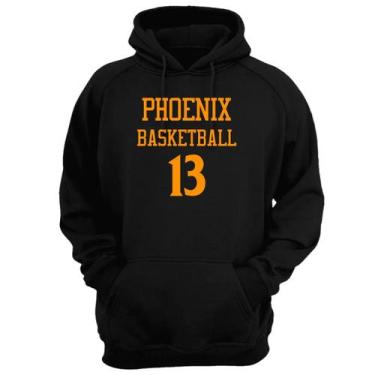 Imagem de Blusa Moletom Capuz Basquete Phoenix Basketball número 13 - Loja Click