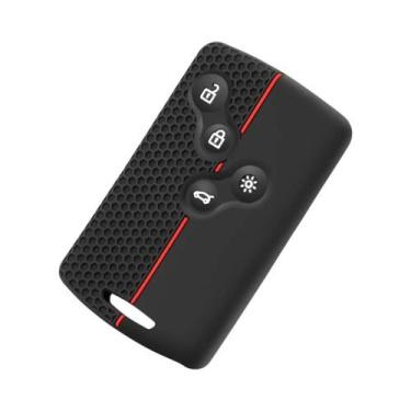 Imagem de Capa De Silicone Para Chave Renault Megane Clio Kadjar, Porta-Cartões 