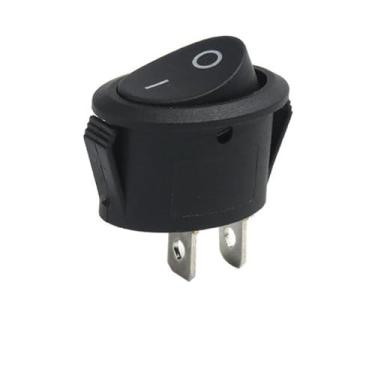 Imagem de 10 peças interruptor elíptico tipo navio com lâmpada 3 pinos/2 pinos KCD1-115 interruptor basculante de segunda e terceira marcha com luz (B 2 F 2 G)