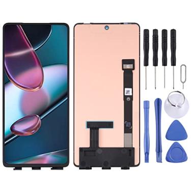 Imagem de Hiregolish Peças de reparo de tela LCD para celular para Motorola Edge X30 Tela LCD original com digitalizador conjunto completo, conjunto de substituição com kits de reparo