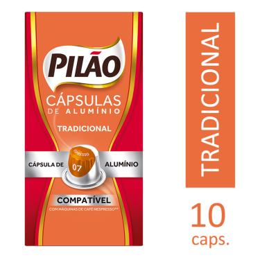 Imagem de CAP CAFE C/10 TRADICIONAL 52G PILAO