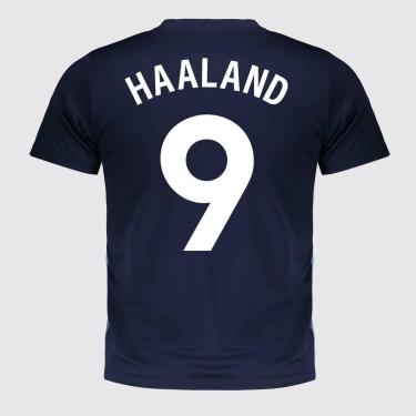 Imagem de Camisa Manchester City Shield Juvenil  9 Haaland-Unissex