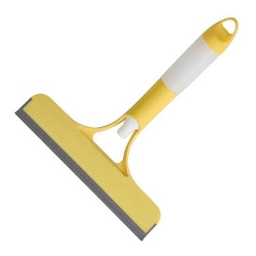 Imagem de LiebeWH Rodo Limpador de Espelho de Banheiro Com Aderência Confortável, Ferramenta de Aço Inoxidável Durável para Fácil Uso Em Espelhos, Chuveiro e Azulejos