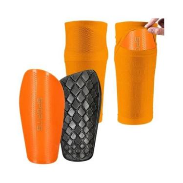 Imagem de Conjunto De Caneleiras De Futebol Unissex Respiráveis Com Bolso Indepe