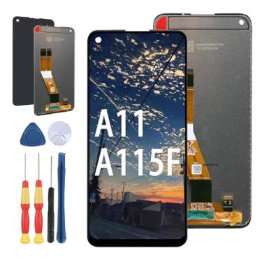 Imagem de Yuxyiony Nova tela de substituição para Samsung Galaxy A11 A115 A115F A115F A115F/DS tela de reparo de tela LCD e acessórios de ferramenta de substituição