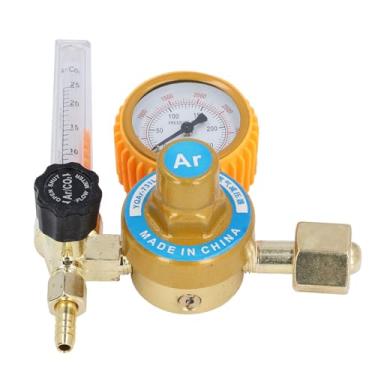 Imagem de AUNMAS Liga de Alumínio Regulador de Gás Argônio, Redutor de Pressão para Soldagem, Design Leve, Faixa de Medição de 0-3500 Psi, Ideal para Sistemas e Equipamentos de Tubulação