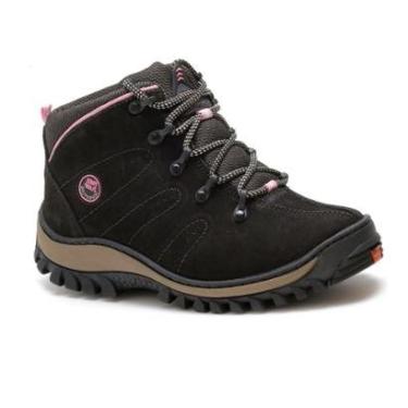 Imagem de Bota Feminina Coturno Adventure Em Couro Corrida e Trilhas-Feminino