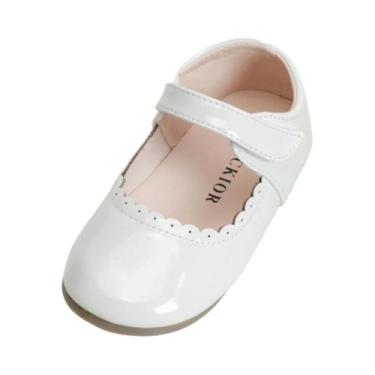 Imagem de Sapatos De Princesa Em Couro Multicoloridos Para Meninas, Solado Macio