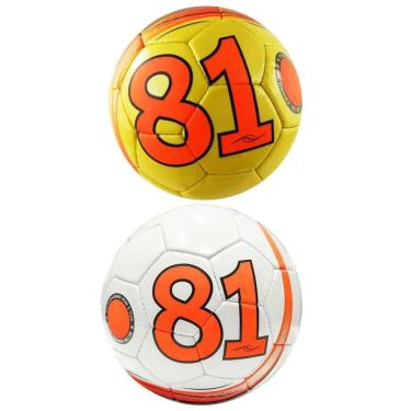 Imagem de Bola De Futebol De Campo Dalponte 81 Star Costurada A Mão Kit 02 Unidades