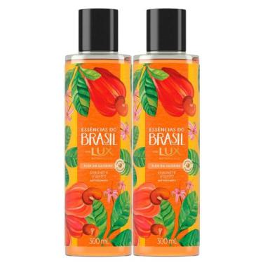 Imagem de Kit 2 Sabonete Líquido Lux Essências do Brasil Flor Cajueiro 300ml - L