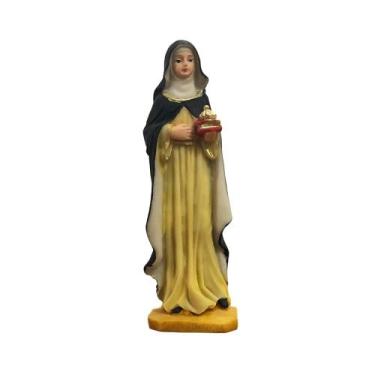 Imagem de Imagem de Santa Edwiges de Resina 15 cm Imagem Católica Estatueta Deco