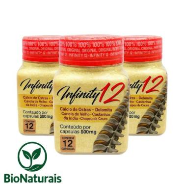 Imagem de Kit 3 Infinity 12 Original Suplemento Nutricional Natural - Bio Natura