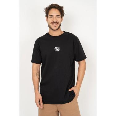 Imagem de Camiseta Billabong B471A1120 Bracket Wave - Preto-Masculino