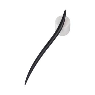 Imagem de Pregos De Cabelo Chineses Vintage Artesanais De Madeira De Ébano E Sân