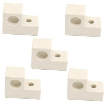 Imagem de Kit Com 5 Suporte Isolador Louça Resistência Forno Elétrico - MORUMBI