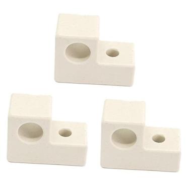 Imagem de Kit Com 3 Suporte Isolador Louça Resistência Forno Elétrico - MORUMBI