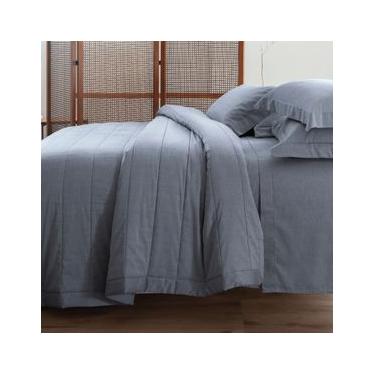 Imagem de Jogo De Cama Chambret Tinto Marinho Queen 200 Fios - Kacyumara Queen