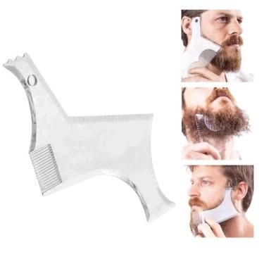 Imagem de Pente Para Barba Transparente Re12 Snel Home - Meu conforto LL