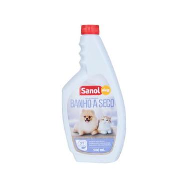 Imagem de Banho a Seco para Cães e Gatos - Sanol Dog Higiene Sem Água 500ml