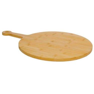 Imagem de Tabua pizza bambu 58cm - tbbu086 - etilux importac