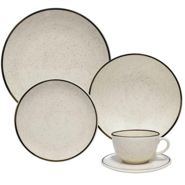 Imagem de Kit Aparelho Jogo De Jantar 8 Pessoas 40 Peças Unni Brisa