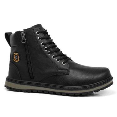 Imagem de Bota Masculina Adventure Coturno Cano Médio Conforto-Masculino