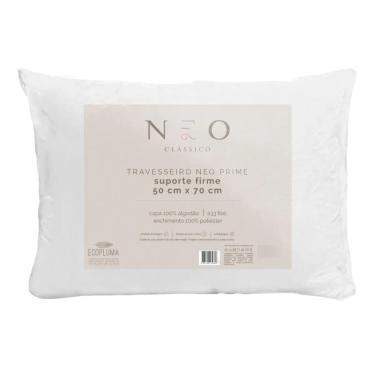 Imagem de Travesseiro Neo Prime 233 Fios Camesa 50x70cm Branco