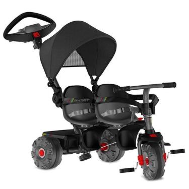 Imagem de Triciclo Smart 2 Lugares Com Haste Direcionável E Capota Retrátil - Bandeirante