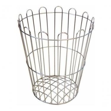 Imagem de Cesto Aramado Kit 2 Unidades 20L Redondas + 3 Unidades 40L em Metal Aço Carbono SAE 102...